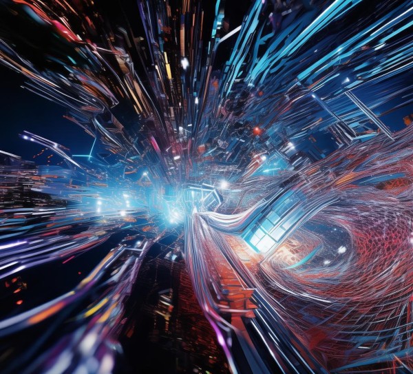 三维高科技动态背景图片,科技与艺术的数字交响 三维高科技动态背景图片,科技与艺术的数字交响