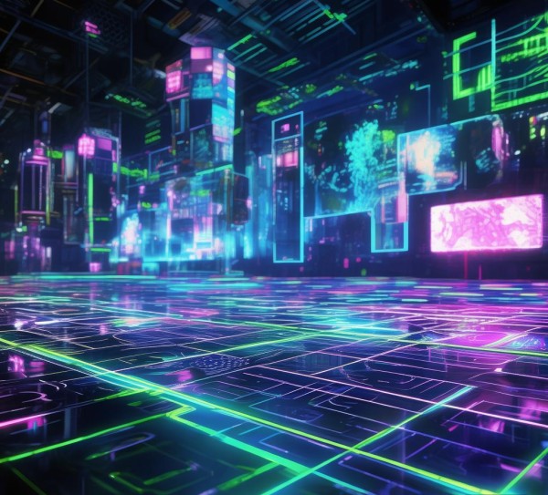 H5科技动态图背景，科技感与互动性的视觉革命